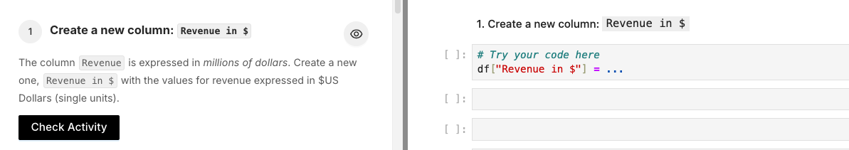 Column Placeholder